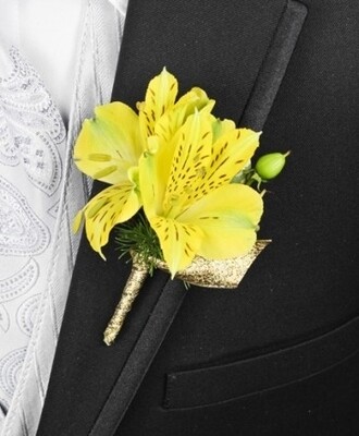 Fresh flower Boutonniere rose BHC011