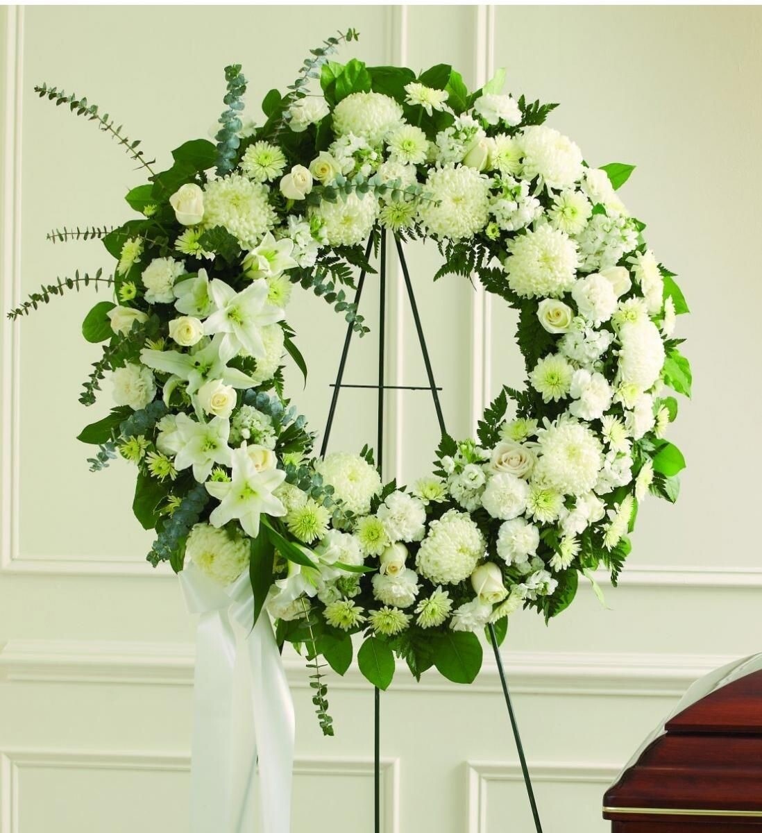 Wreath arrangement W003
