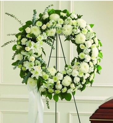 Wreath arrangement W003