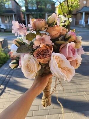 Silk flowers Bridal bouquet - SHC009