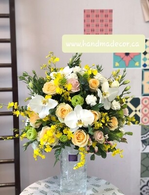 Centerpiece Fresh flowers arrangement - CFFA014