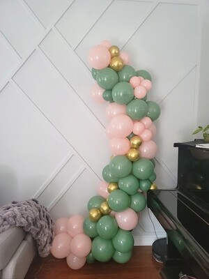 8 foot single layer Balloon Garland
