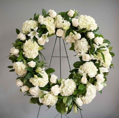 Wreath arrangement W013