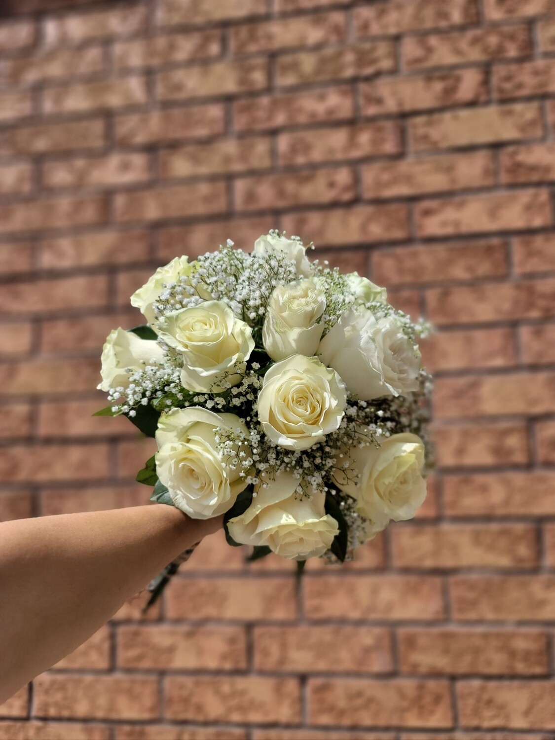 Fresh flowers Bridal bouquet - bridesmaid bouquet - HC018