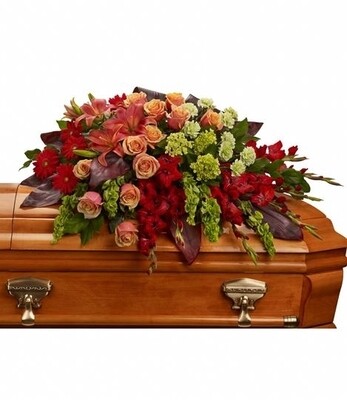 Casket spray arrangement CR008