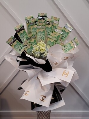 Money Flower bouquet arrangement MFB001