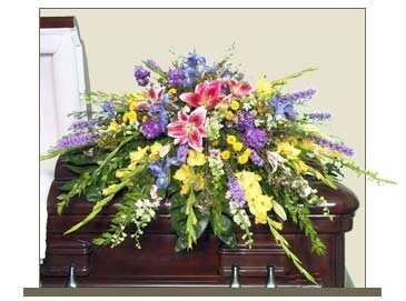 Casket spray arrangement CR013