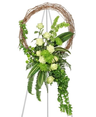 Wreath arrangement W018