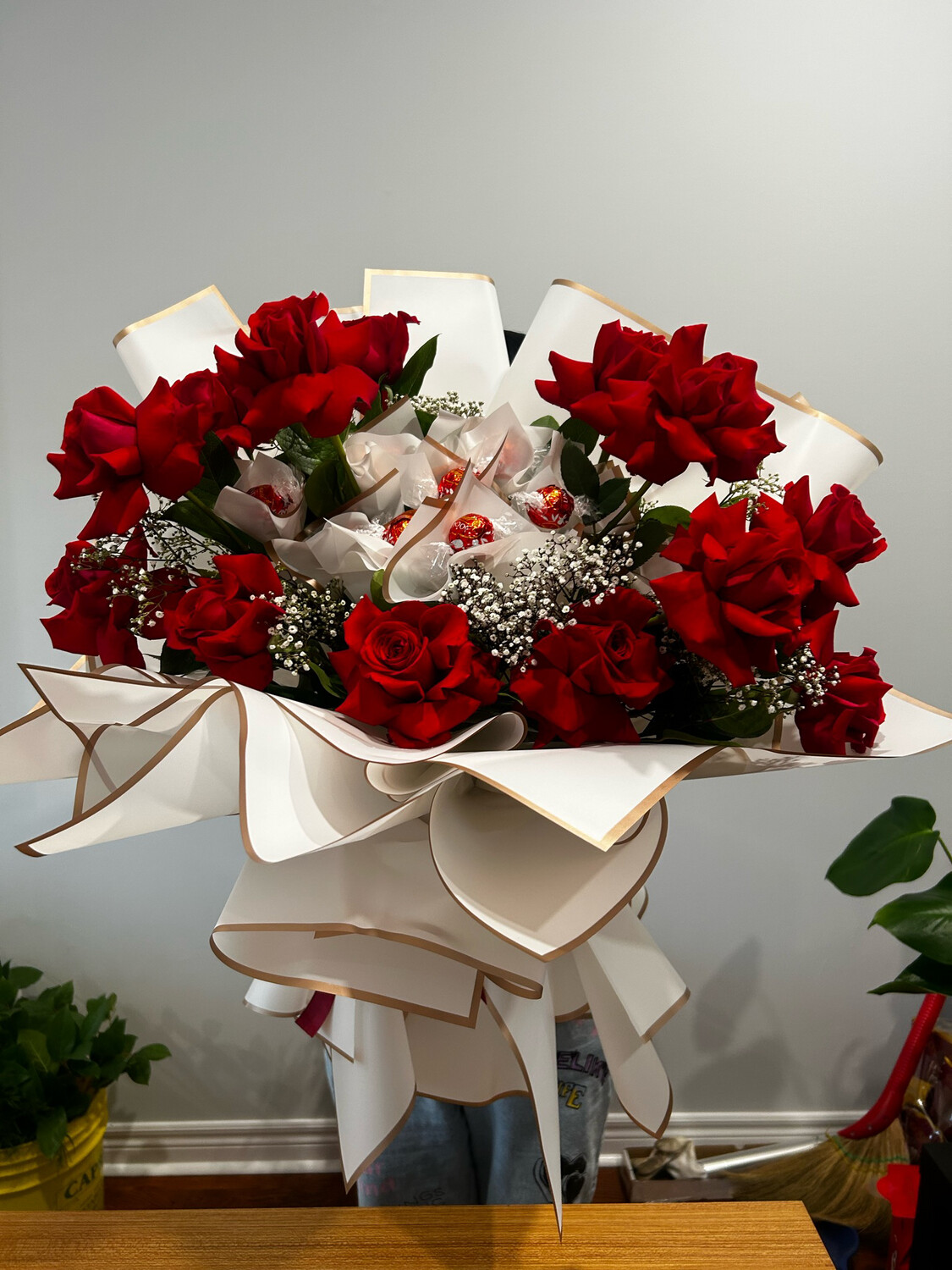Special Offer Red roses Flower bouquet With Chocolate arrangement Special001