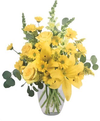 Yellow Frenzy
Vase Arrangement