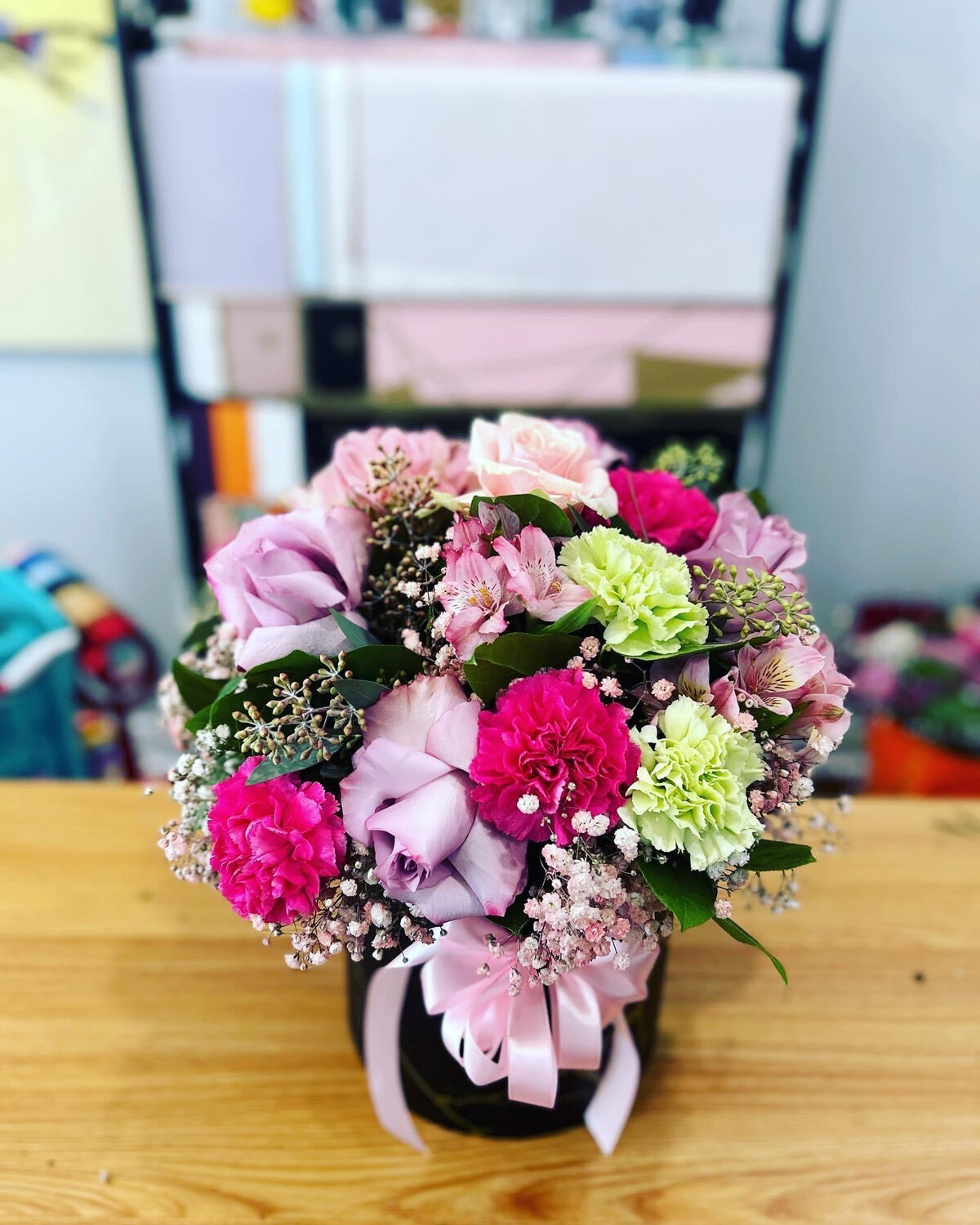 Flower box arrangement FB040