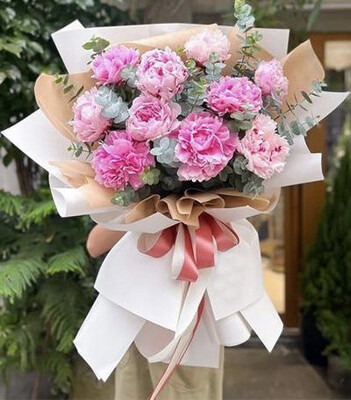 Mother's Day Peonies Flowers Designer's Choice ( Taking Pre Order Before May 10 Only )