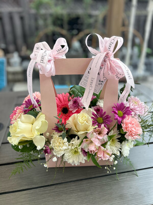 Luxury Flower box arrangement CFB051
