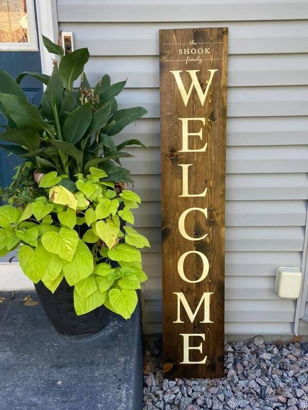 5ft Porch Sign