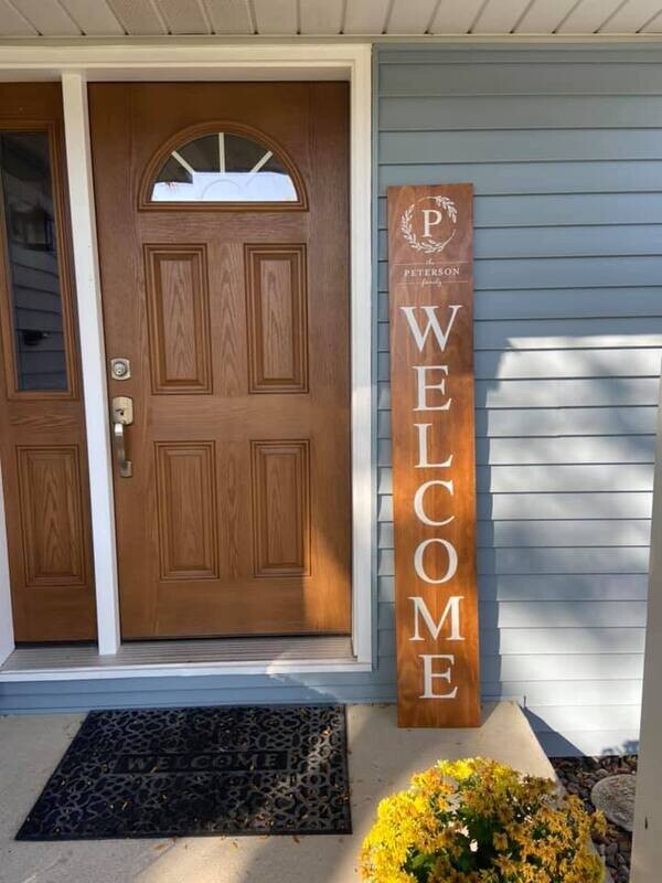 6ft Porch Sign