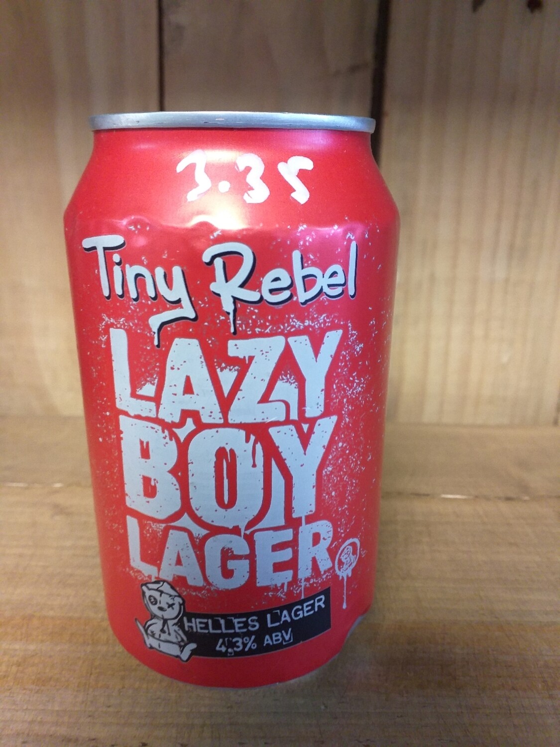 Tiny Rebel Lazy Boy Lager 4.3% abv