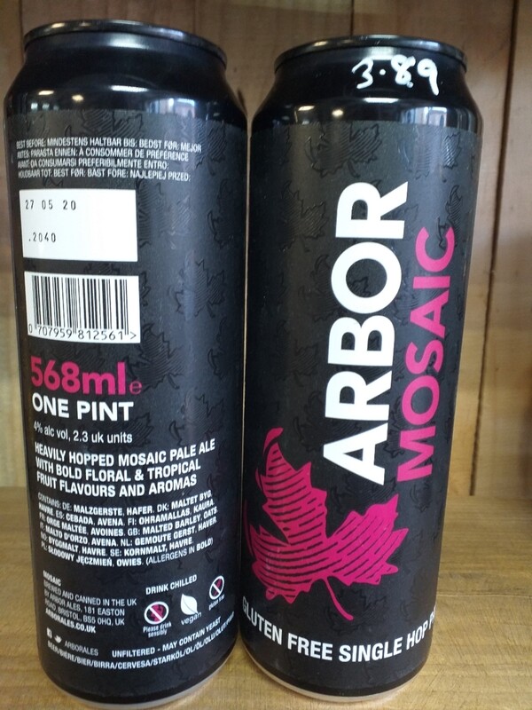 Arbor Mosaic 4% abv