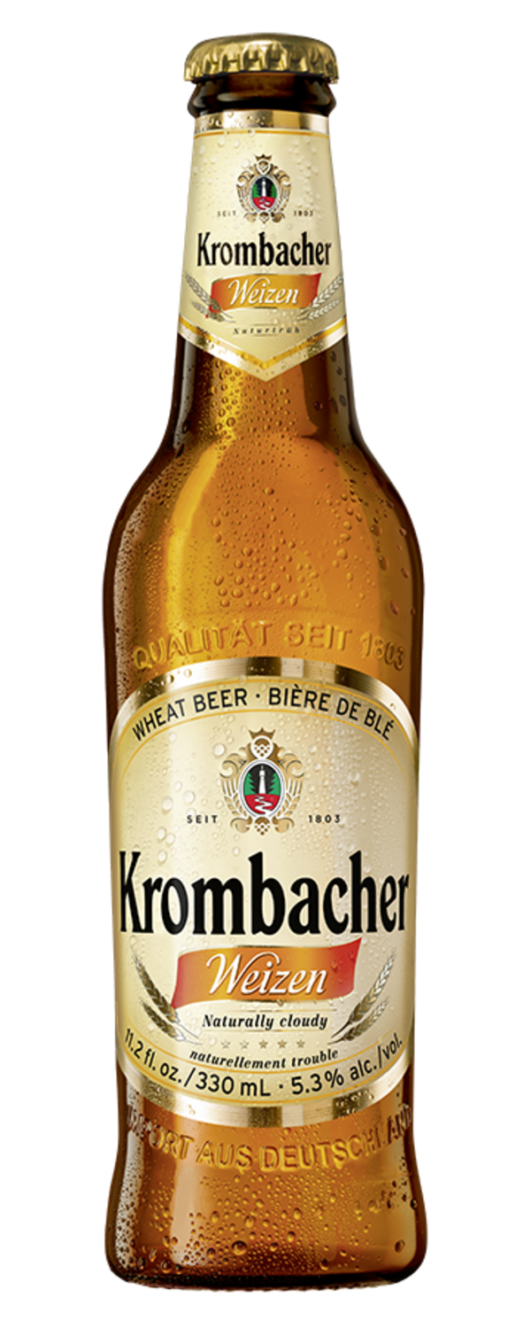 Krombacher Weissen Pils 5.4% abv 500ml