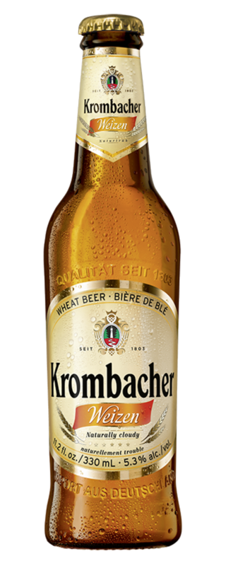 Krombacher Weissen Pils 5.4% abv 500ml