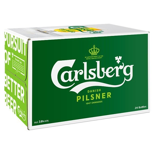 Carlsberg Lager Beer 24 x 330ml