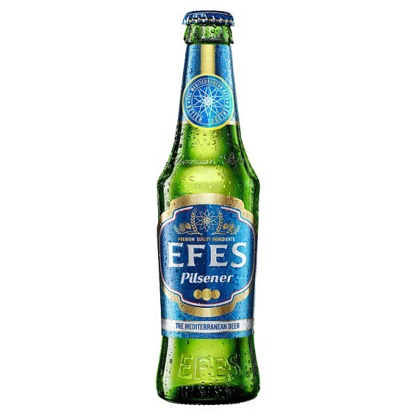 Efes Pilsener Beer 33cl x 24 Bottles