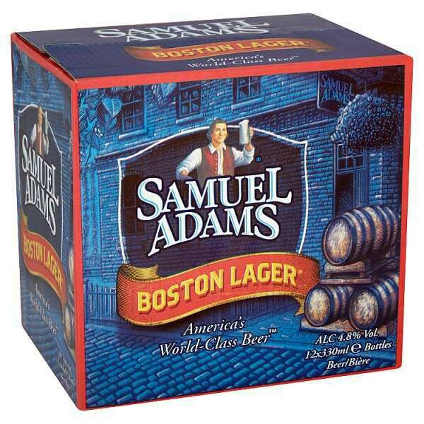 Samuel Adams Boston Lager 12 x 330ml