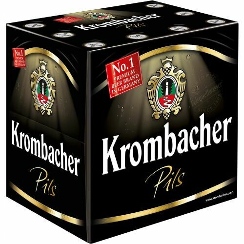 Krombacher Dark (Dunkel) 12 x 500ml Bottles