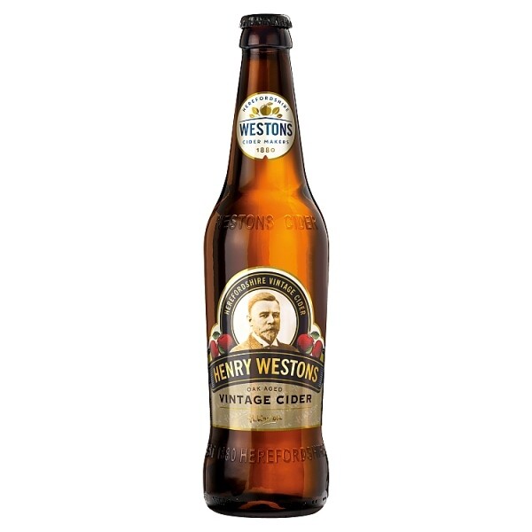 Henry Westons Vintage Cider  x 500ml