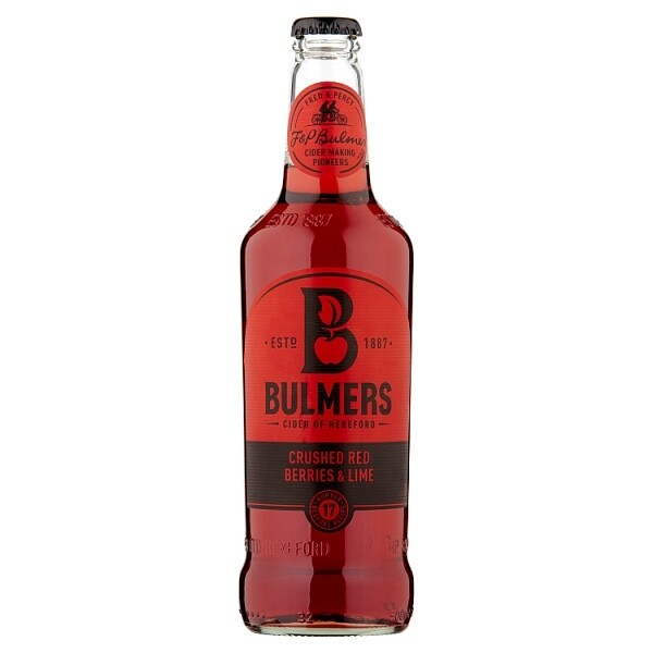 Bulmers Crushed Red Berries &amp; Lime Cider 500 ml