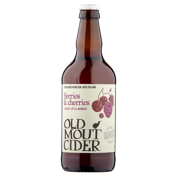 Old Mout Cider Berries &amp; Cherries x 500ml Bottle