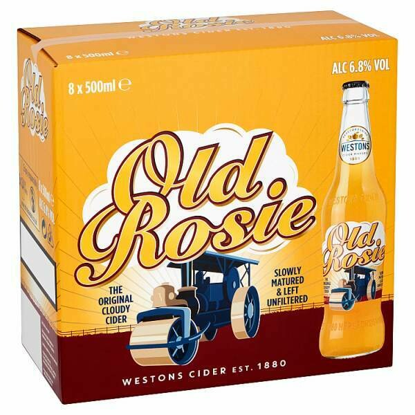 Old Rosie The Original Cloudy Cider x 500ml