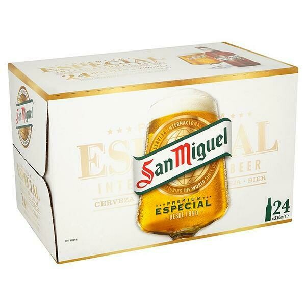 San Miguel Premium Original Lager Beer x 24 330ml