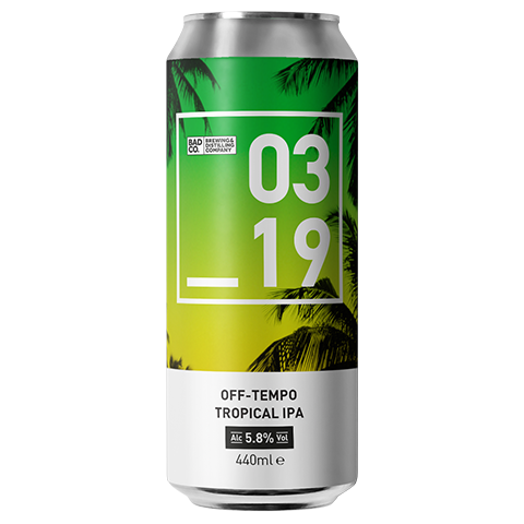 Bad Co Tropical IPA 5.8% abv