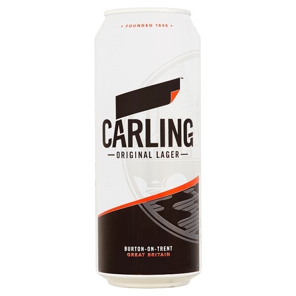 Carling Single 500ml Large Cans