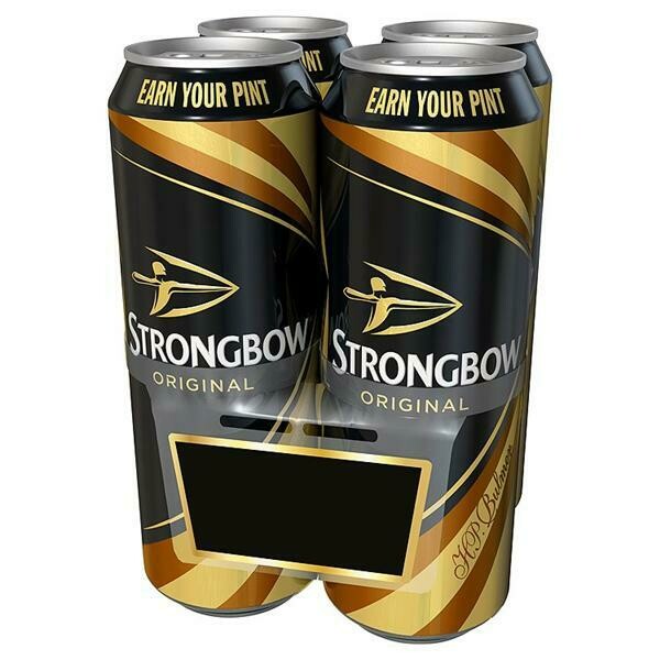 StrongBow Original Cider 4 Pack Retail