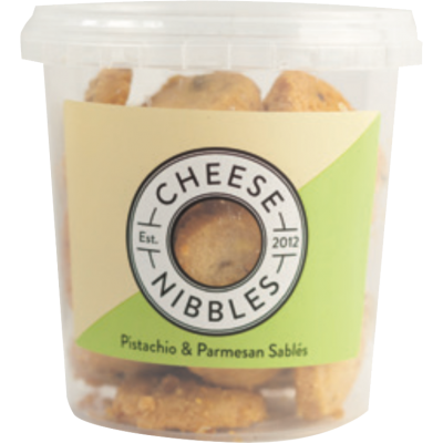 Pistachio &amp; Parmesan Sablés