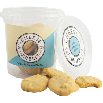 Stilton &amp; Almond Sablés