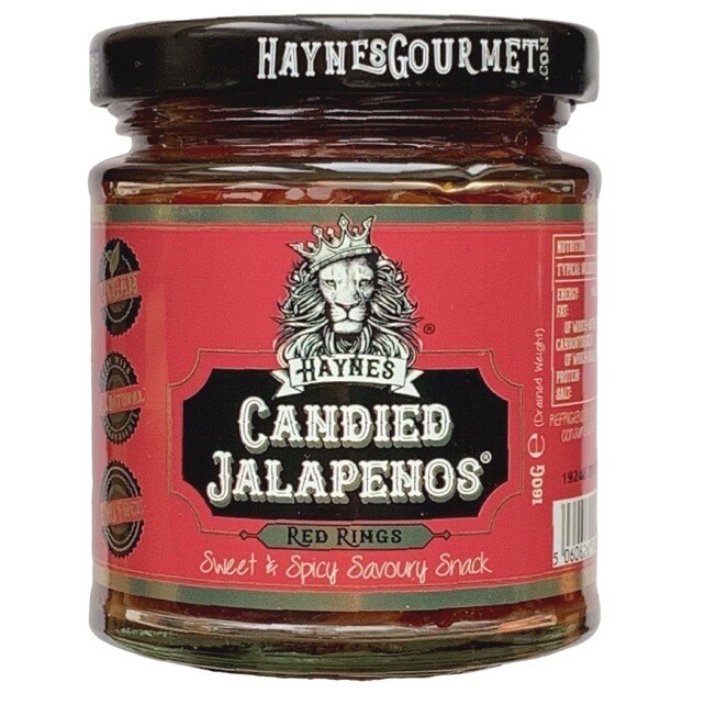 Candied Jalapenos Red Rings