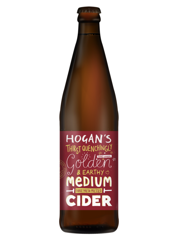 Hogan&#39;s Medium Cider 5.4% abv