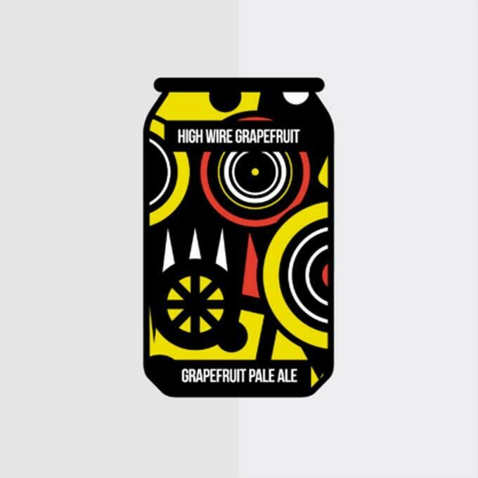 Magic Rock Hire Wire Grapefruit West Coast Pale Ale  5.5%