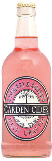 Garden Cider Raspberry &amp; Rhubarb 4%