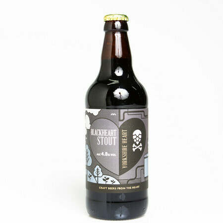 Yorkshire Heart Blackheart Stout 4.8%