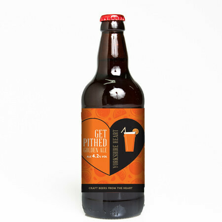 Yorkshire Heart Get Pithed Ale 4.2%