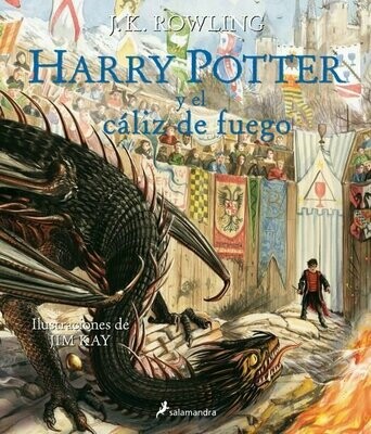 Harry Potter y el Cáliz de Fuego. Ilustrado