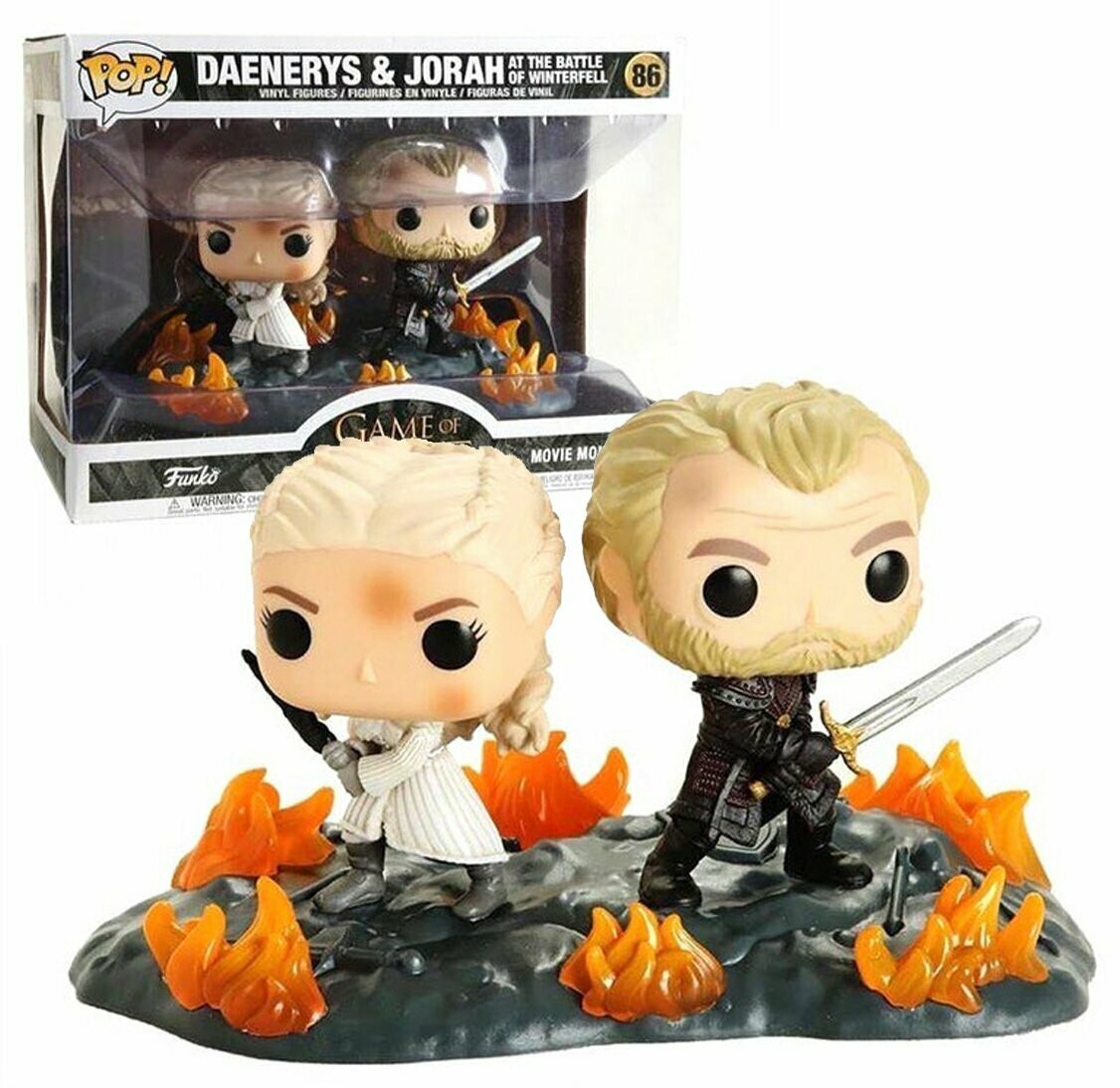 Daenerys y Jorah en Batalla Winterfell 86 Funko Pop - Juego de Tronos