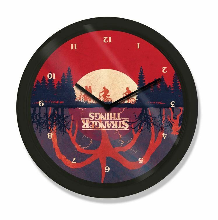 Stranger Things Reloj de Pared Upside Down