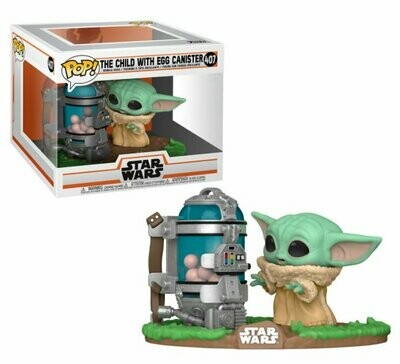 Baby Yoda with Canister (The Child) 390 Funko Pop! Movie Moments - The Mandalorian