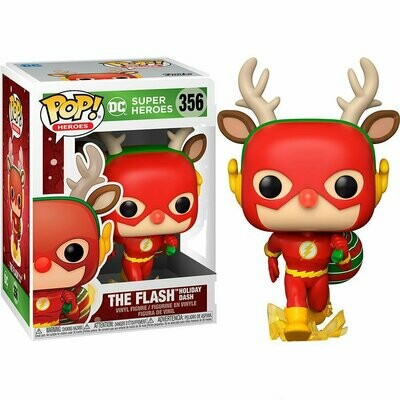 Funko Figura POP DC Holiday Rudolph Flash 356