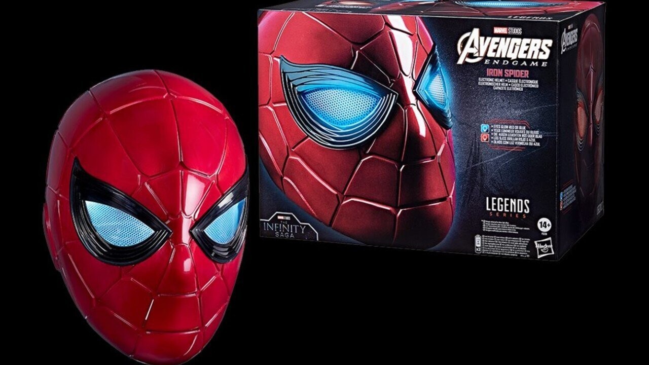 Marvel Legends Series Casco Electrónico Iron Spider