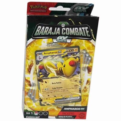 Pokemon TCG - Baraja de Combate - Ampharos (Español)